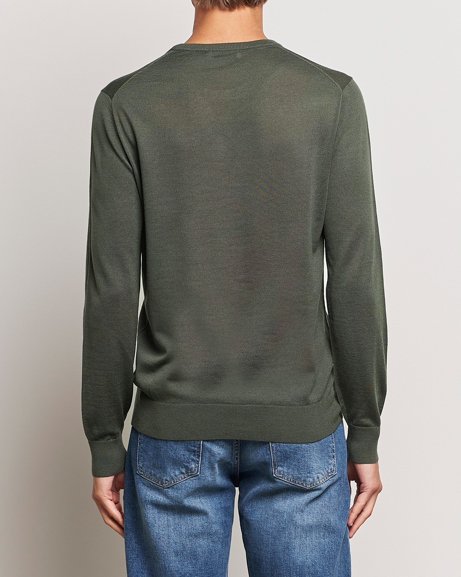 Mies | Puserot | Tiger of Sweden | Nichols Crew Neck Pullover Forest Green