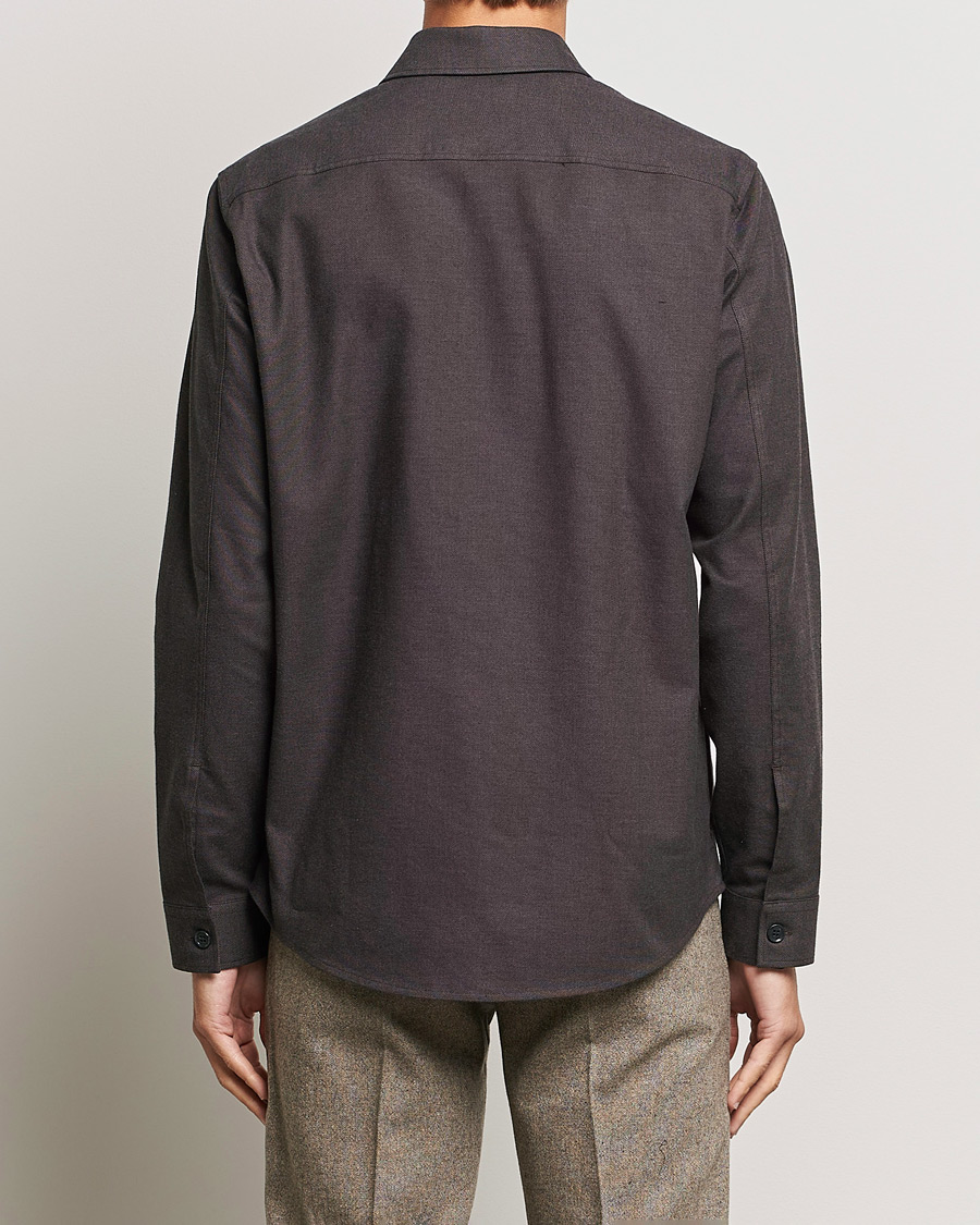 Mies | Kauluspaidat | Tiger of Sweden | Arnou Cotton Pocket Shirt Brown
