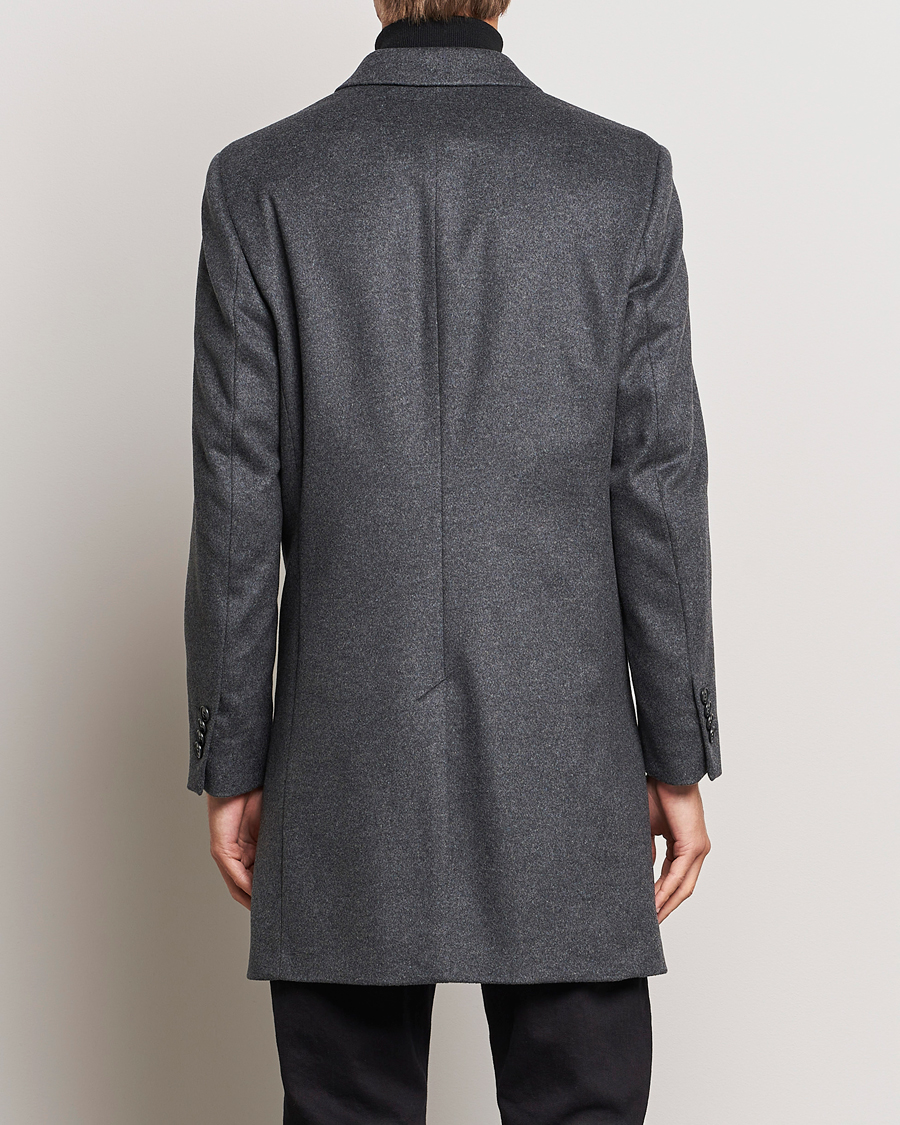 Mies | Takit | Tiger of Sweden | Cempsey Wool Coat Grey Melange