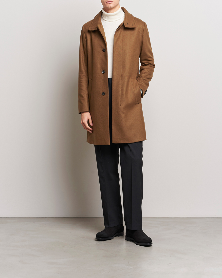 Mies | Takit | Tiger of Sweden | Aleric Wool Coat Brown