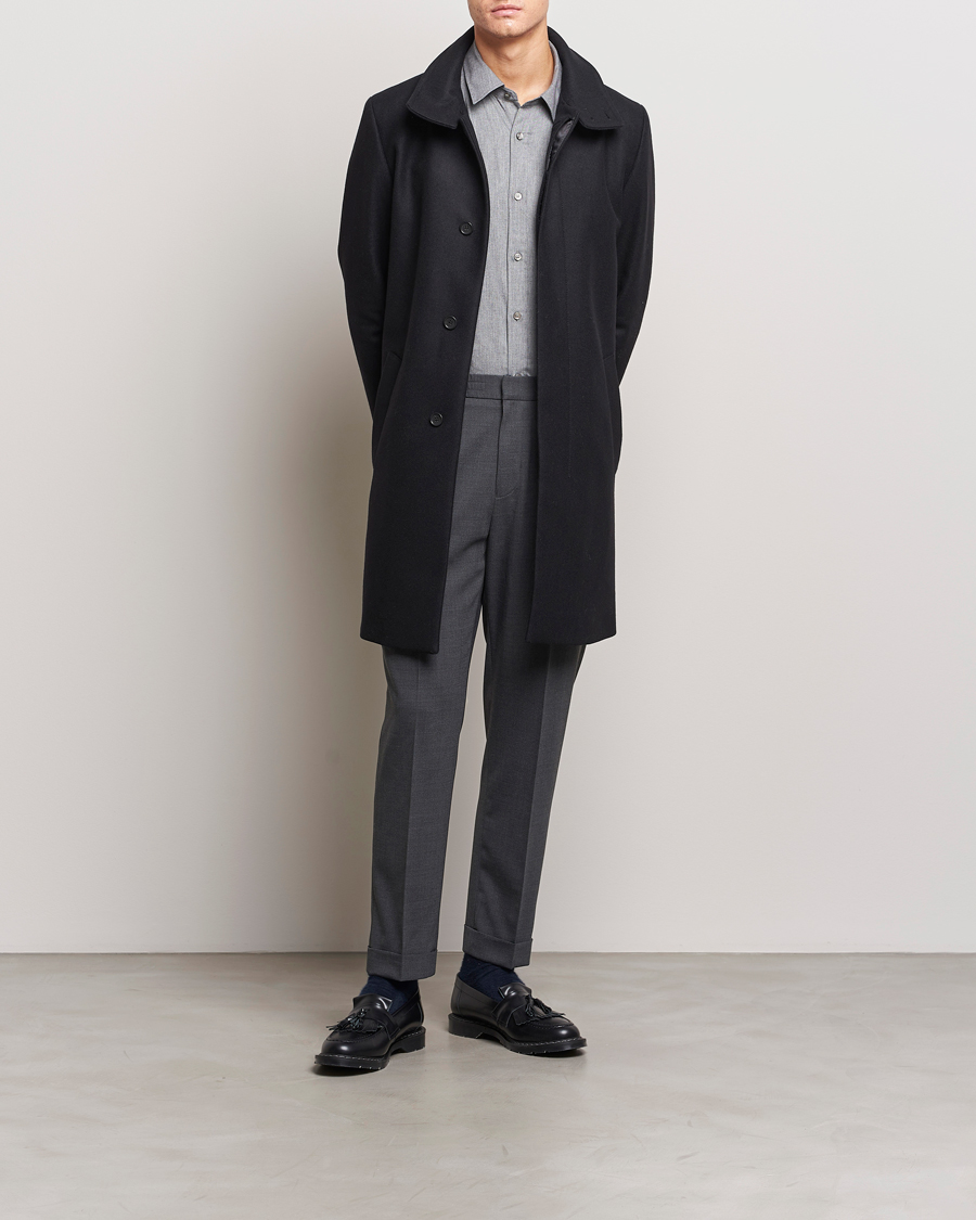 Mies | Takit | Tiger of Sweden | Aleric Wool Coat Black