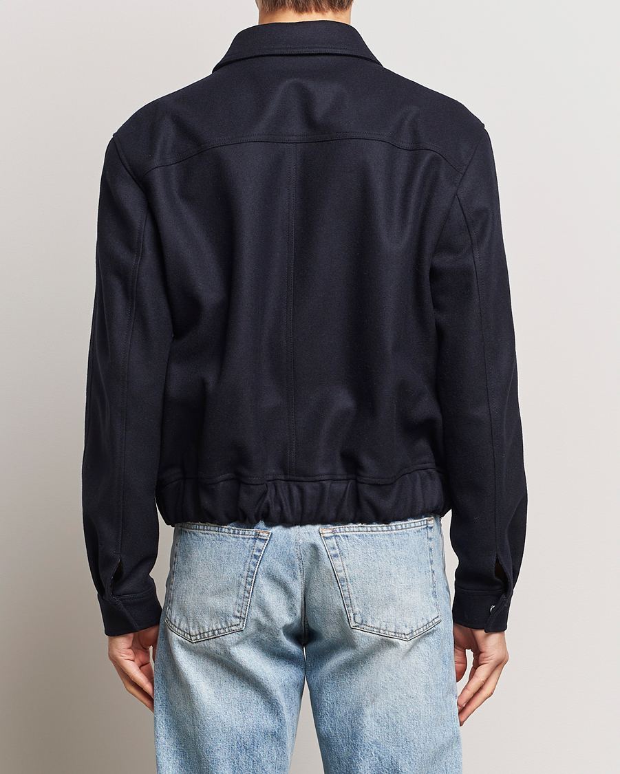 Mies | Takit | Tiger of Sweden | Eeven Wool Pilot Bomber Jacket Light Ink