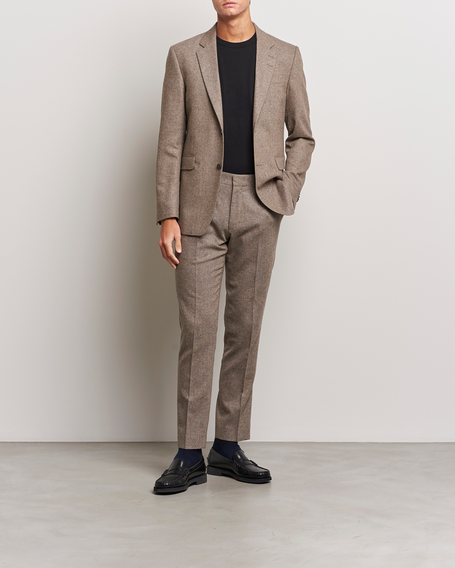 Mies | Pikkutakit | Tiger of Sweden | Justin Brushed Wool Blazer Burlywood