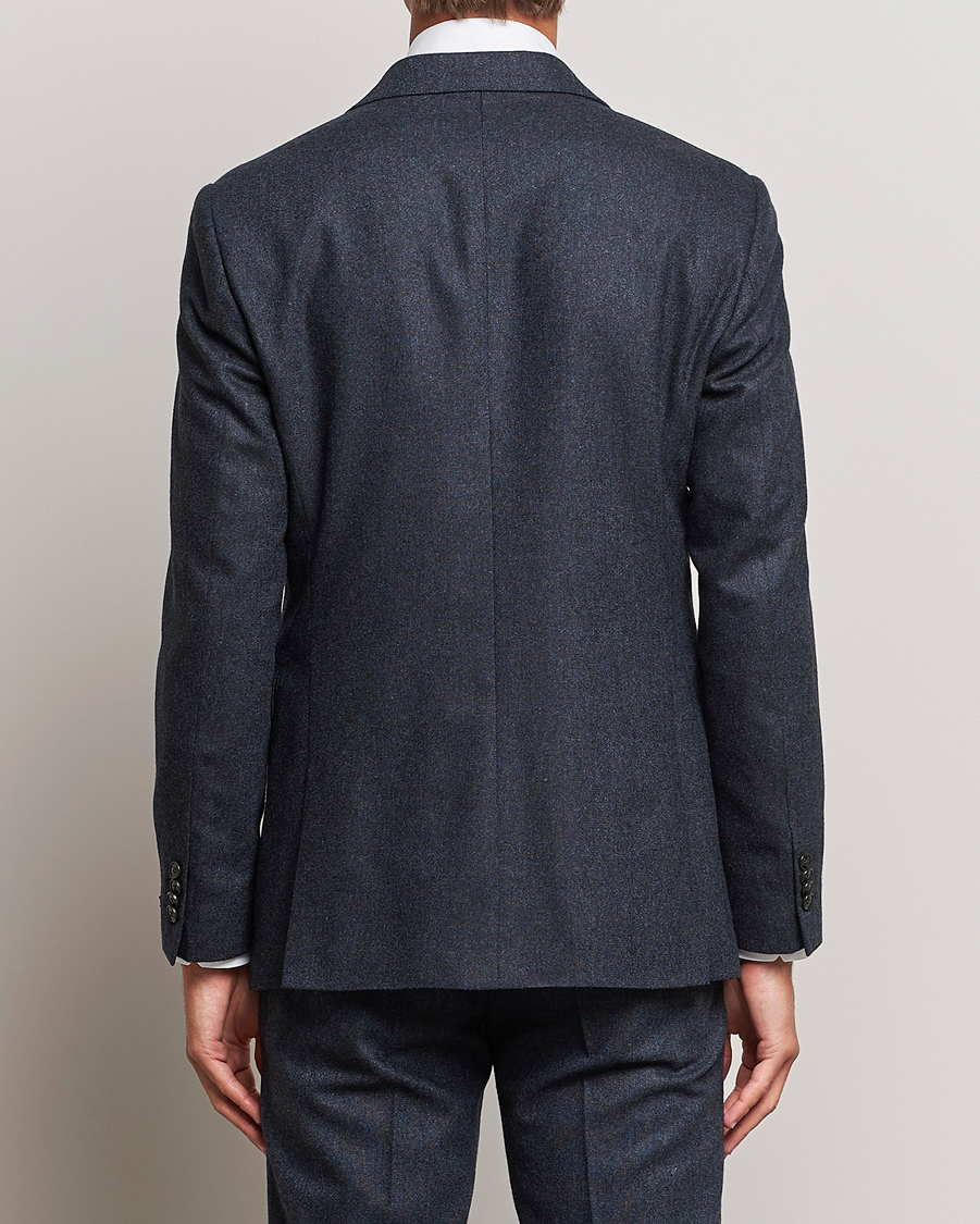 Mies | Pikkutakit | Tiger of Sweden | Justin Brushed Wool Blazer Midnight Blue