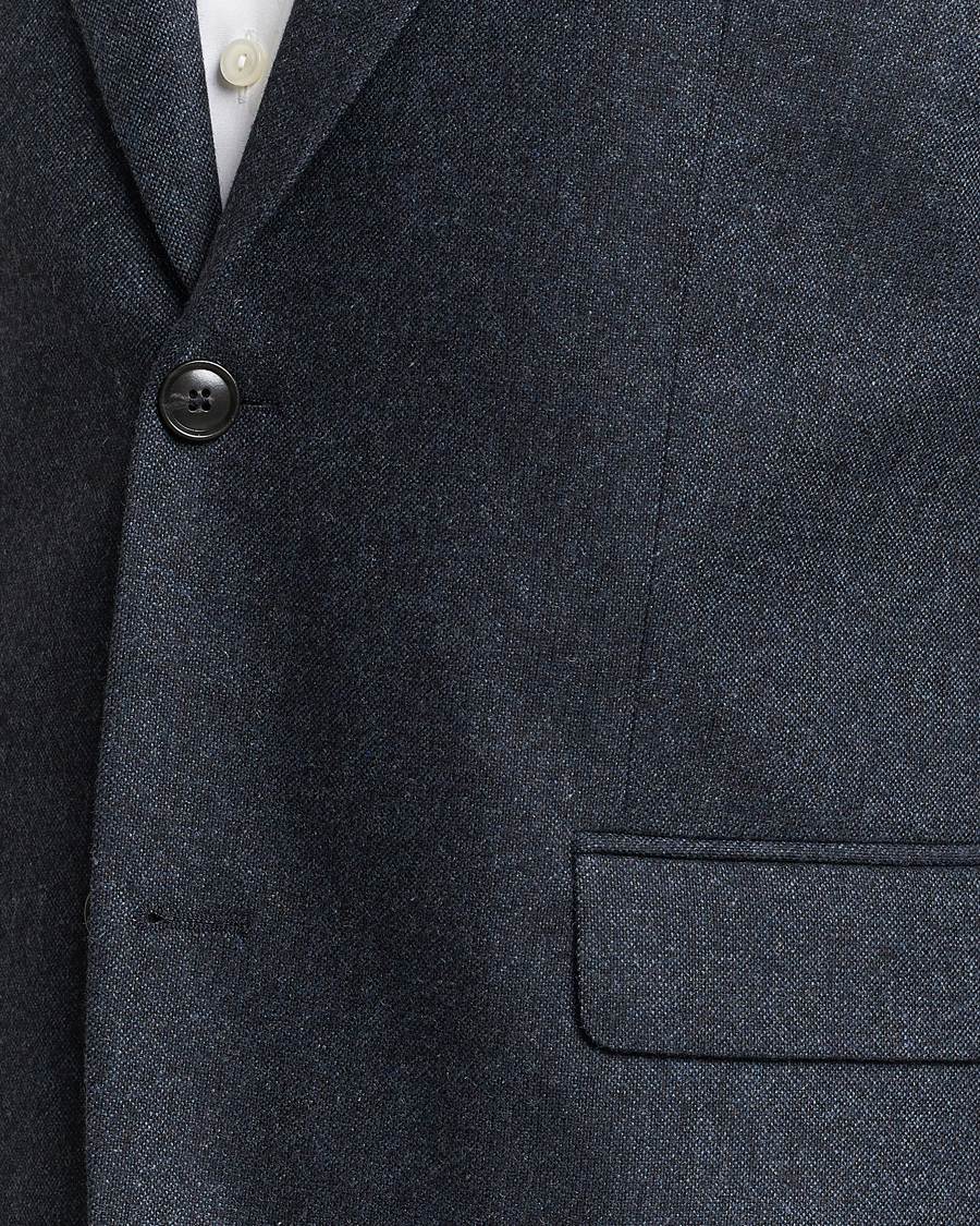 Mies | Pikkutakit | Tiger of Sweden | Justin Brushed Wool Blazer Midnight Blue