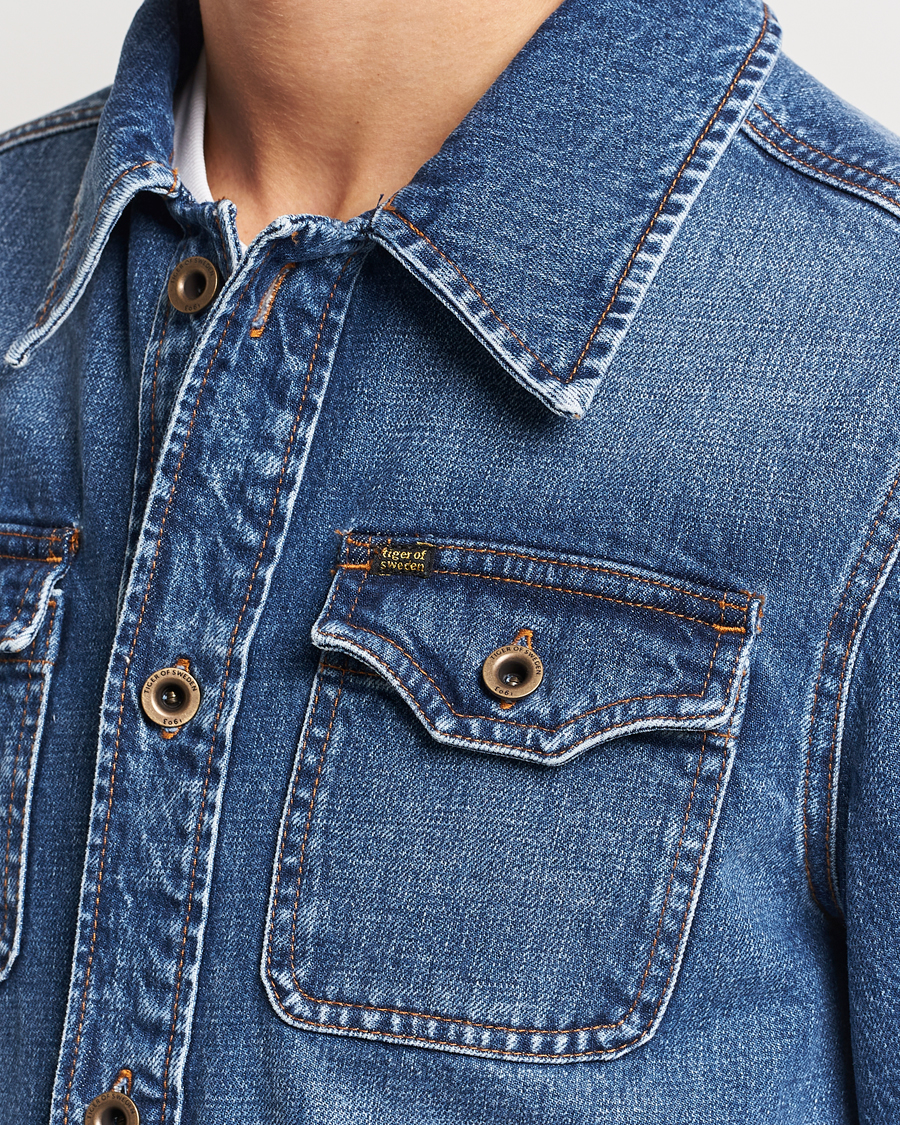 Mies | Takit | Tiger of Sweden | Get Jeans Jacket Light Blue