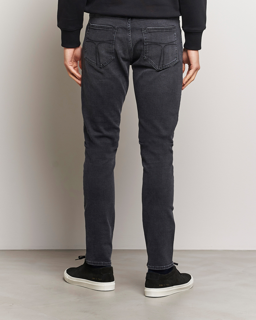 Mies | Farkut | Tiger of Sweden | Pistolero Stretch Cotton Jeans Black