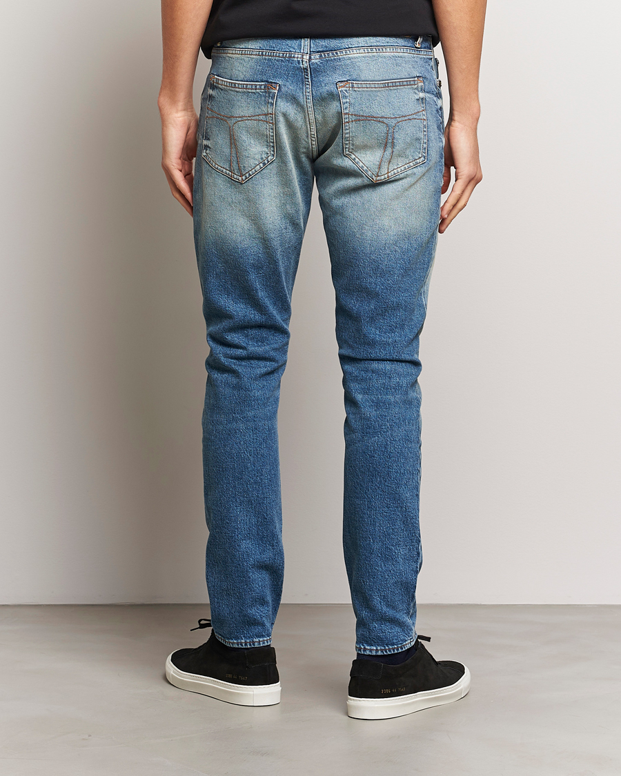 Mies | Farkut | Tiger of Sweden | Pistolero Stretch Cotton Jeans Light Blue