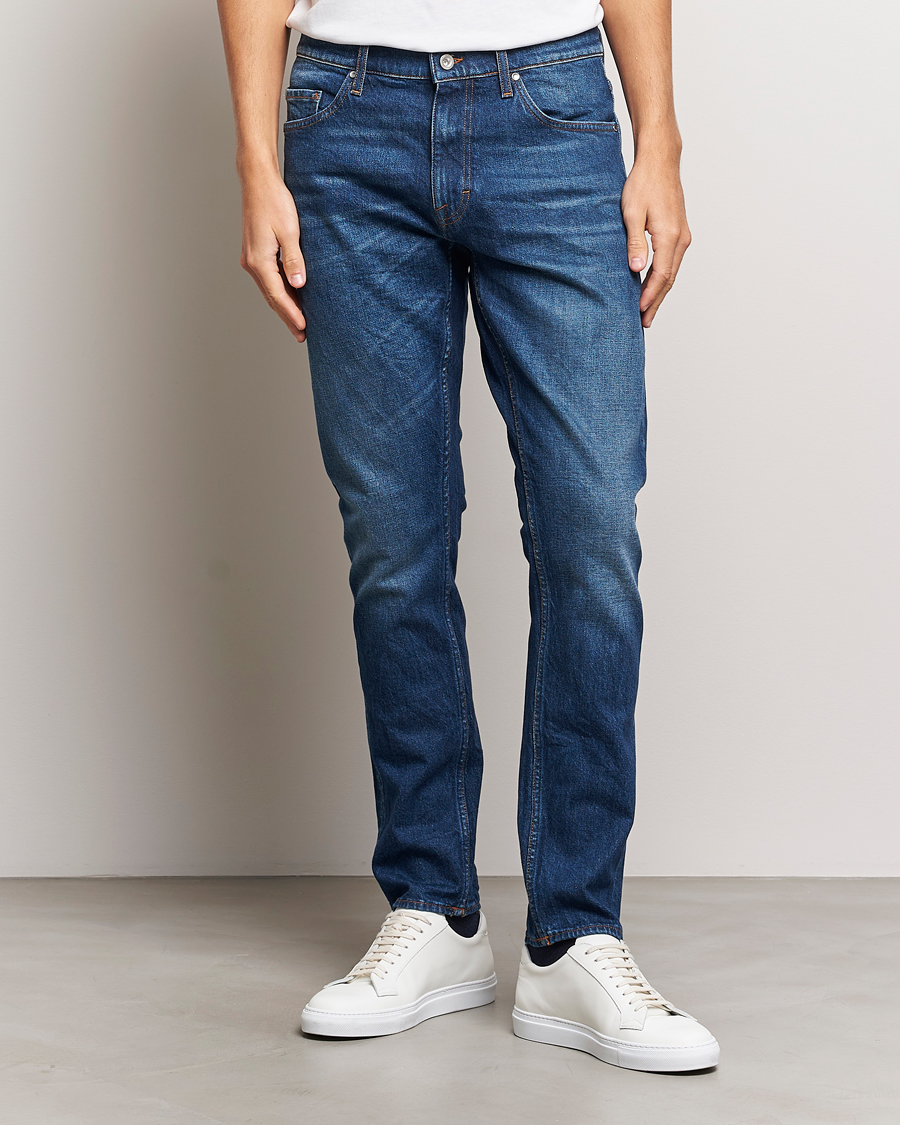 Mies |  | Tiger of Sweden | Pistolero Stretch Cotton Jeans Dust Blue