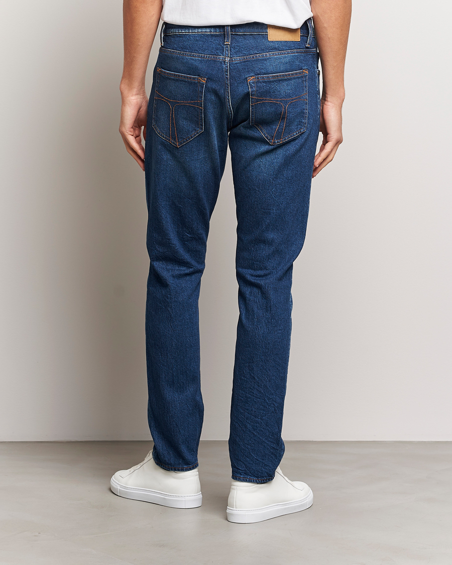 Mies | Farkut | Tiger of Sweden | Pistolero Stretch Cotton Jeans Dust Blue