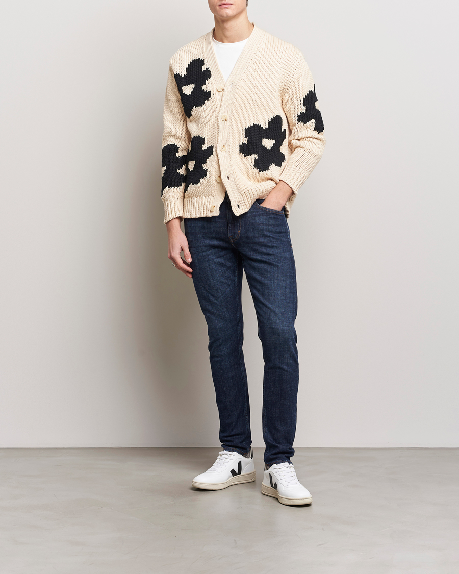 Mies | Farkut | Tiger of Sweden | Evolve Cotton Jeans Medium Blue