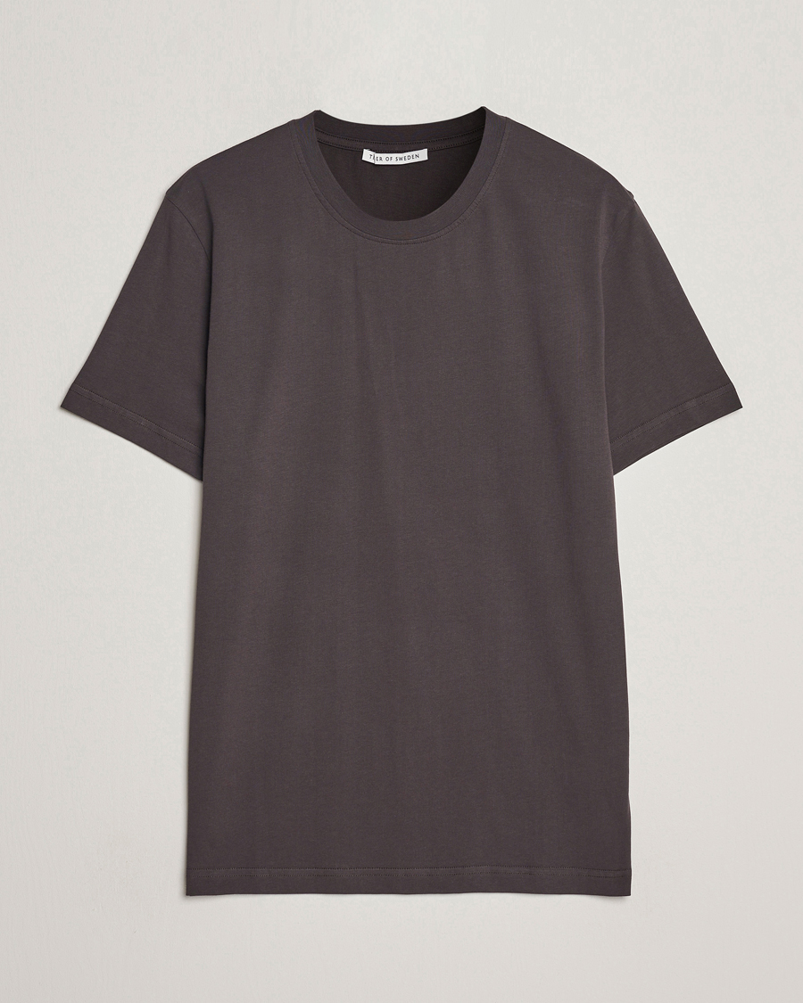 Mies | T-paidat | Tiger of Sweden | Dillan Crew Neck T-Shirt Coffee