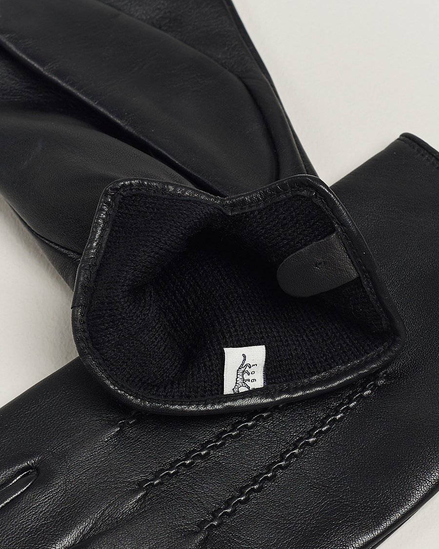 Mies | Tiger of Sweden Garvin Leather Gloves Black | Tiger of Sweden | Garvin Leather Gloves Black