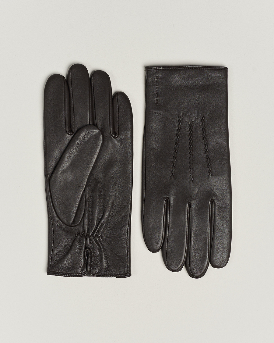 Mies |  | Tiger of Sweden | Garvin Leather Gloves Brown