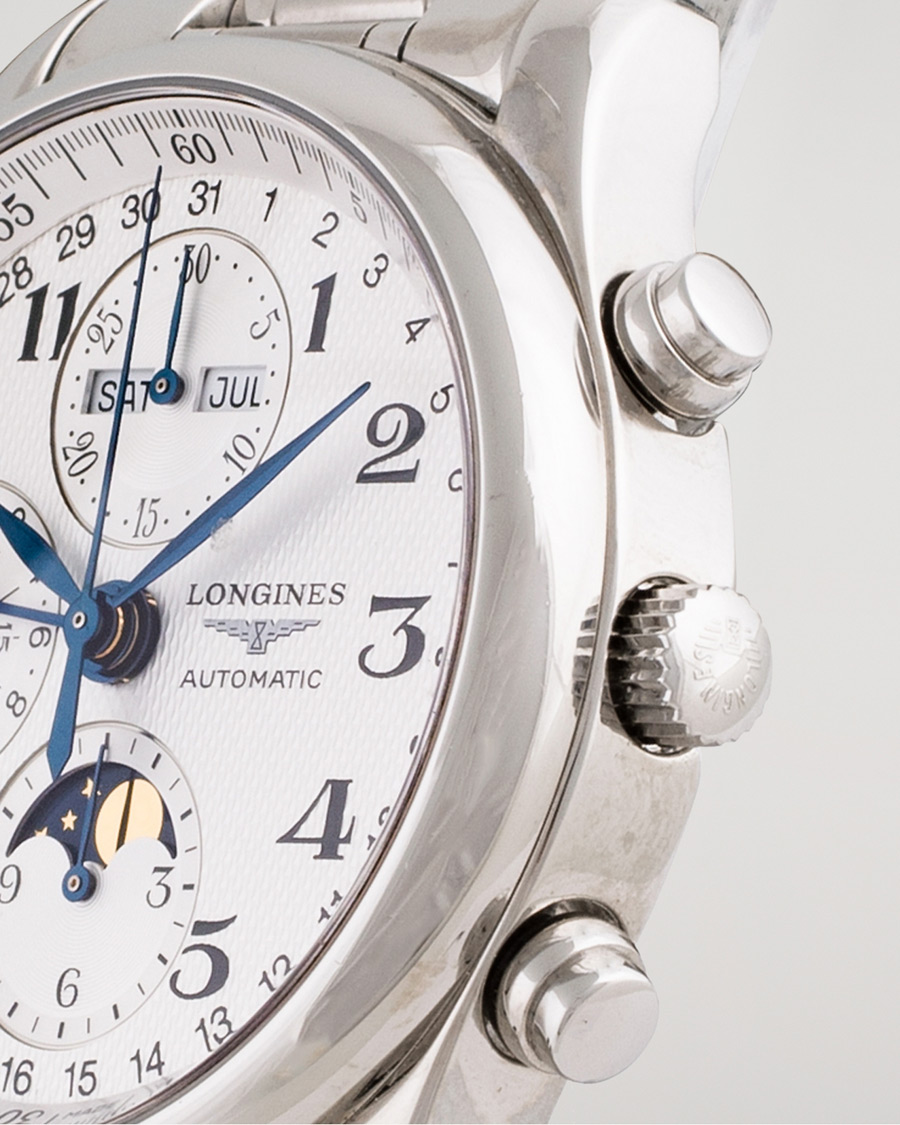 Mies | Pre-Owned & Vintage Watches | Longines Pre-Owned | Master Collection L2.673.4.03.6 Steel White