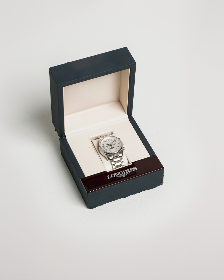 Mies | Pre-Owned & Vintage Watches | Longines Pre-Owned | Master Collection L2.673.4.03.6 Steel White