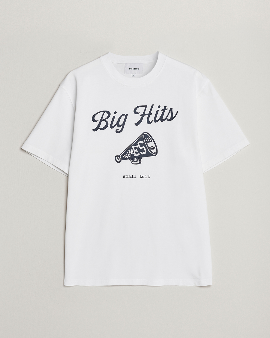 Mies | T-paidat | Palmes | Big Hits T-Shirt White