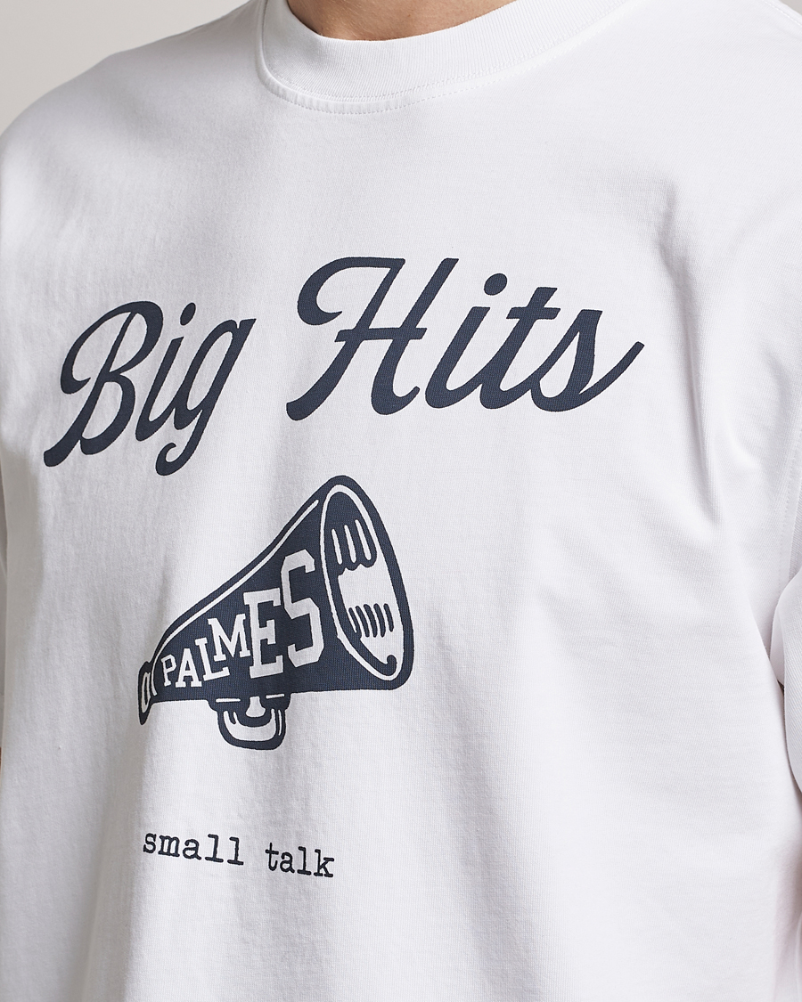 Mies | T-paidat | Palmes | Big Hits T-Shirt White