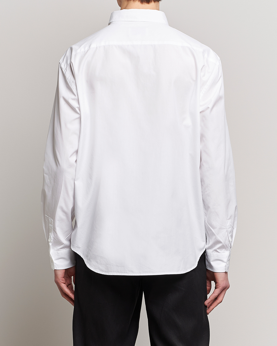 Mies | Kauluspaidat | Palmes | Daryl Long Sleeve Poplin Shirt White