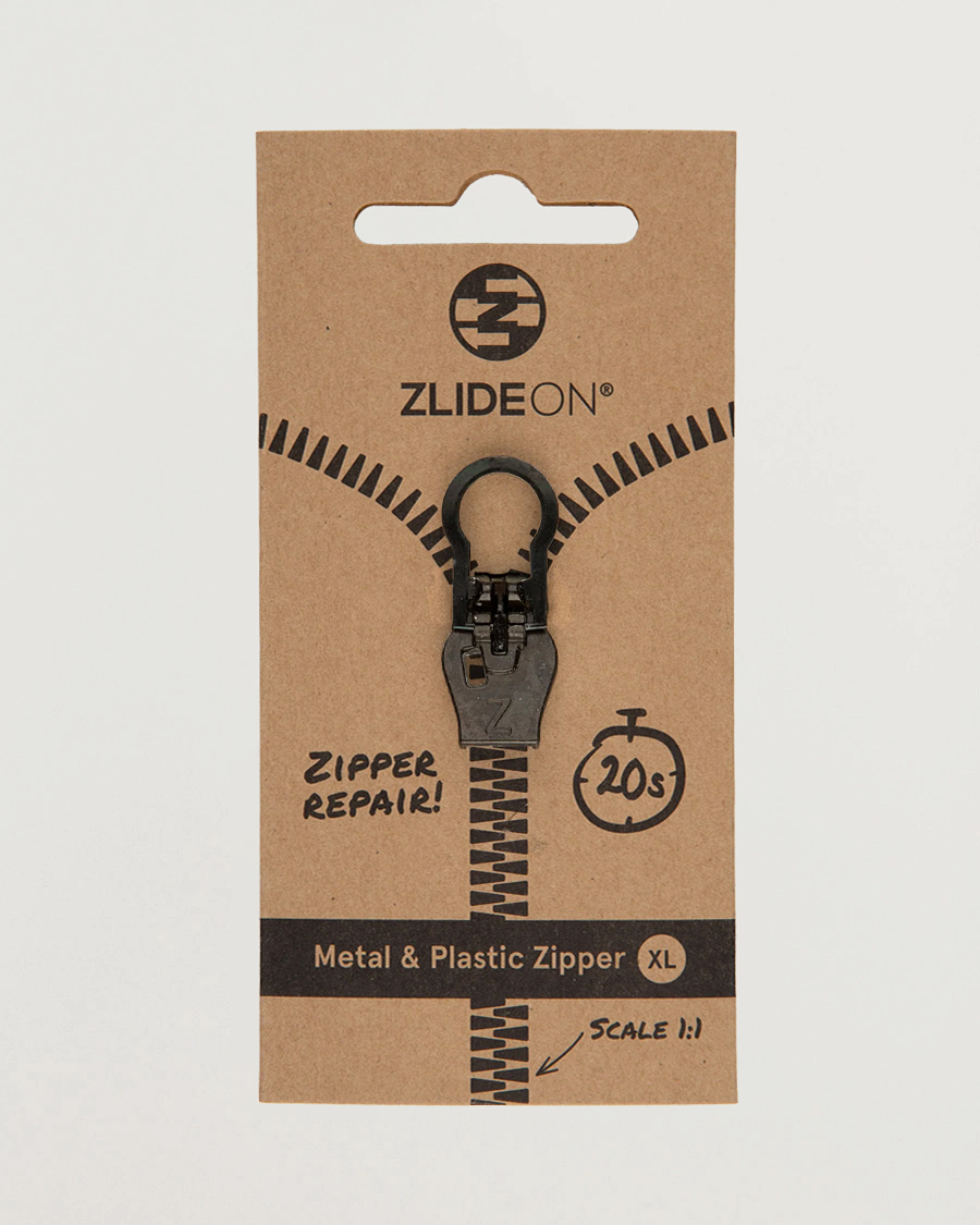 Mies | Vaatehuolto | ZlideOn | Metal & Plastic Zipper Black