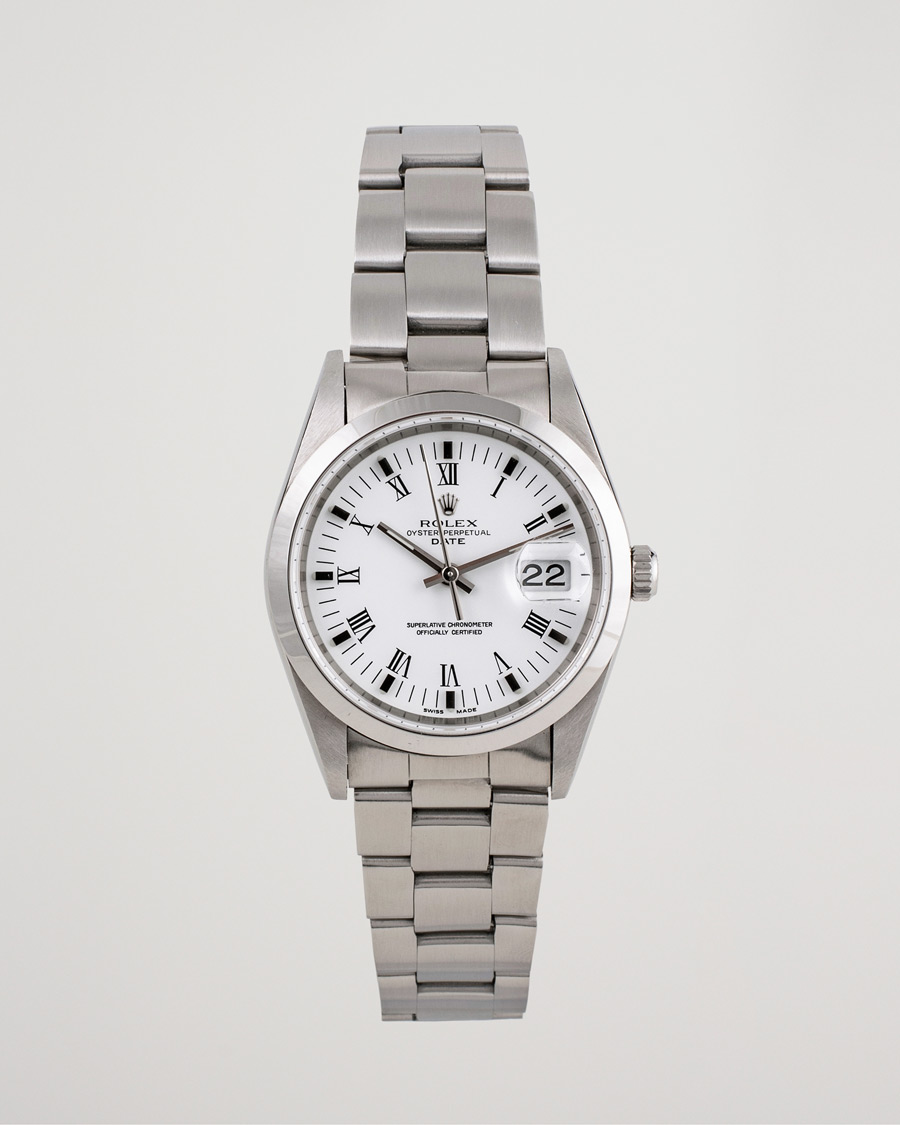 Mies | Pre-Owned & Vintage Watches | Rolex Pre-Owned | Date 15200 Oyster Perpetual Steel White