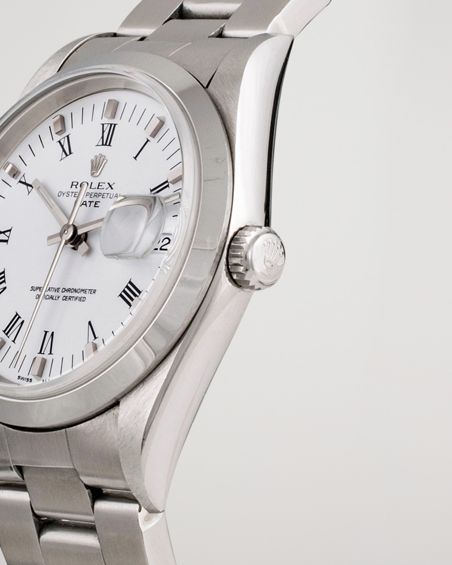 Mies | Pre-Owned & Vintage Watches | Rolex Pre-Owned | Date 15200 Oyster Perpetual Steel White