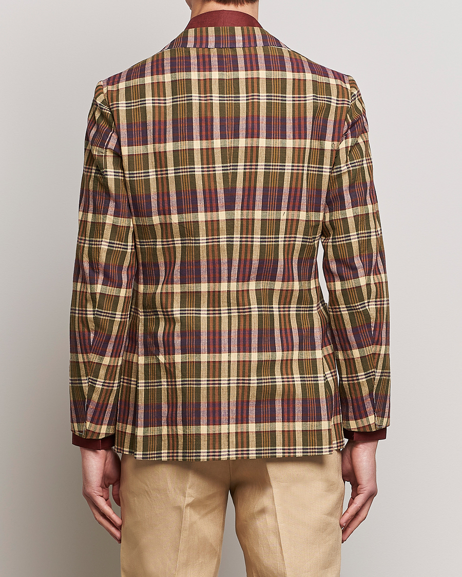 Mies | Pikkutakit | Beams F | Patch Pocket Blazer Dark Brown Madras