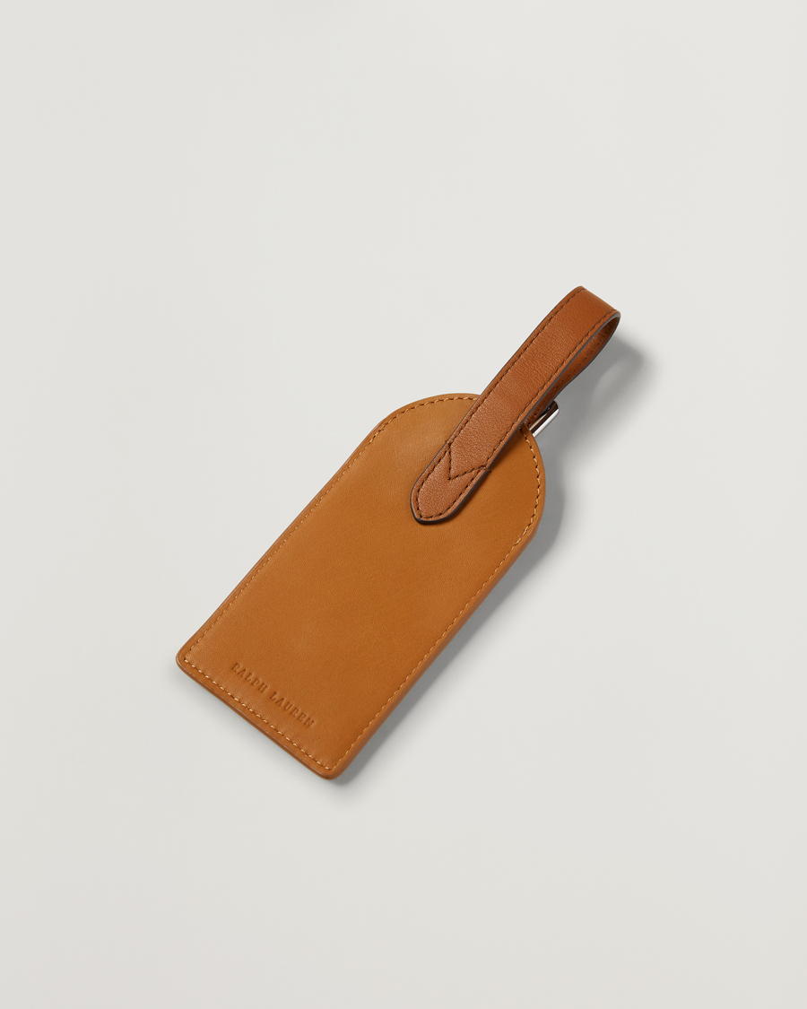 Mies | Ralph Lauren Home Toledo Luggage Tag Saddle Brown | Ralph Lauren Home | Toledo Luggage Tag Saddle Brown