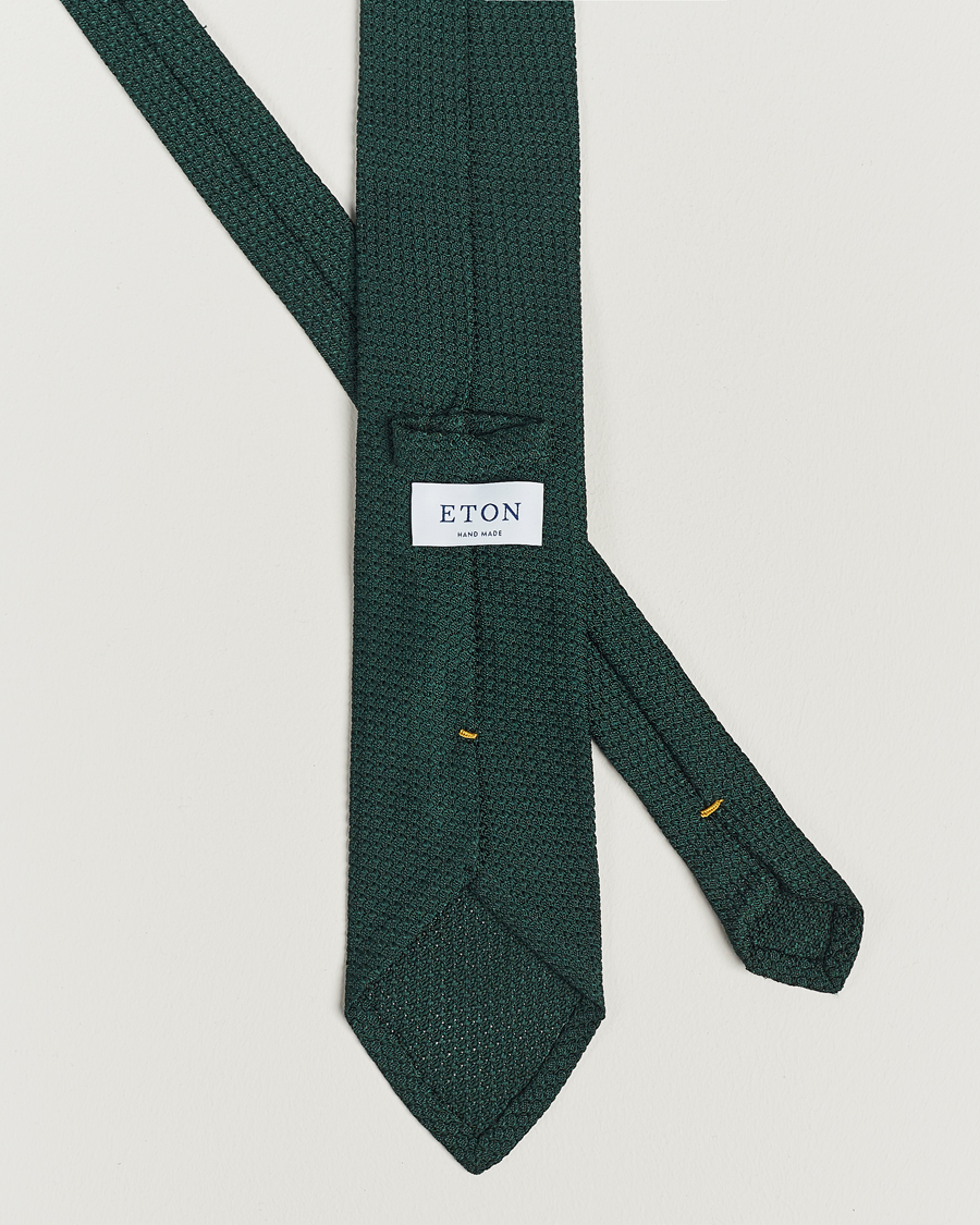 Mies | Solmiot | Eton | Grenadine Tie Dark Green