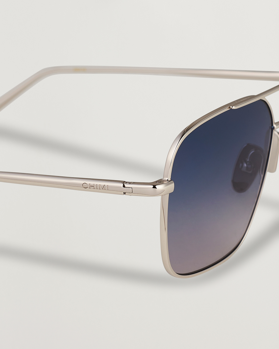 Mies | CHIMI Aviator Sunglasses Frosted Blue | CHIMI | Aviator Sunglasses Frosted Blue