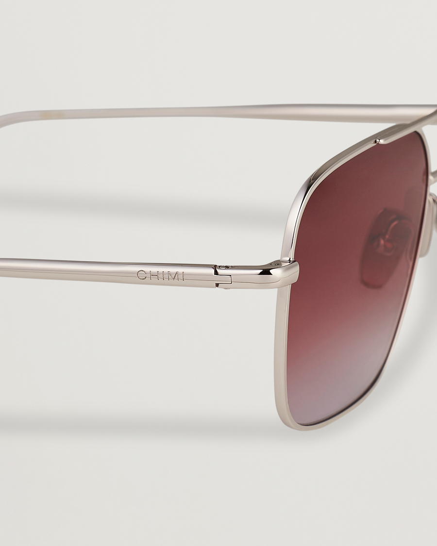 Mies | CHIMI Aviator Sunglasses Frosted Red | CHIMI | Aviator Sunglasses Frosted Red
