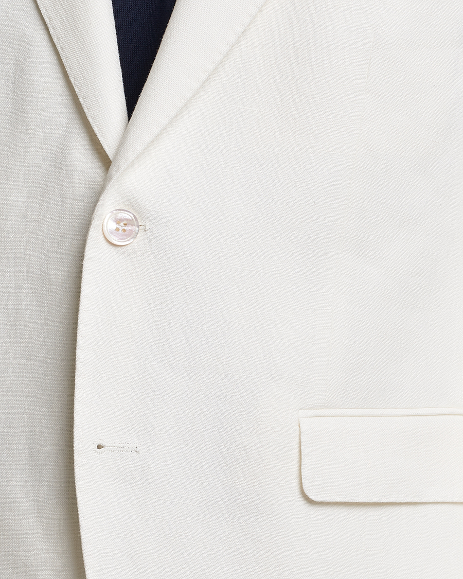 Mies | Pikkutakit | Oscar Jacobson | Fogerty Linen Blazer White