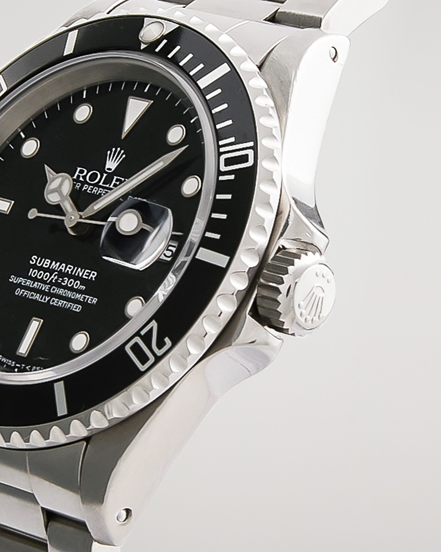 Mies | Pre-Owned & Vintage Watches | Rolex Pre-Owned | Submariner Date 16610 Steel Black