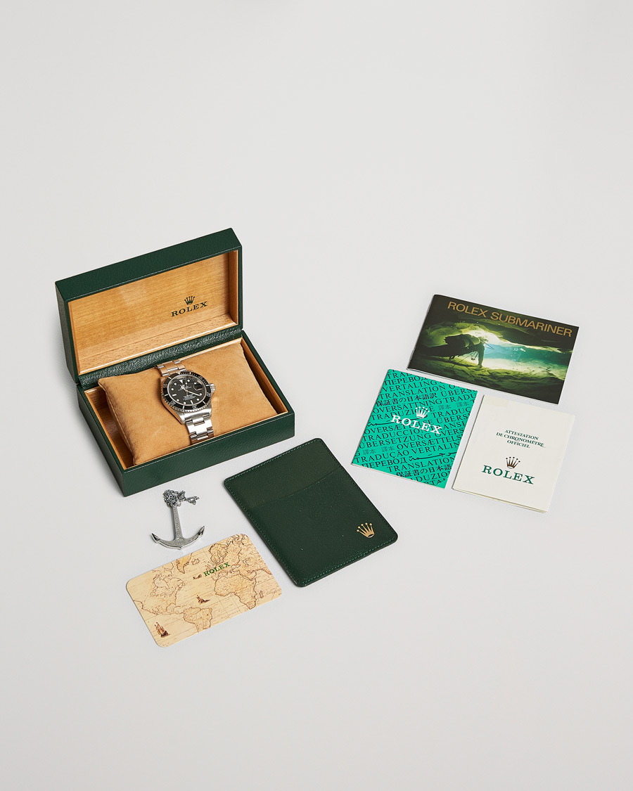 Mies | Pre-Owned & Vintage Watches | Rolex Pre-Owned | Submariner Date 16610 Steel Black