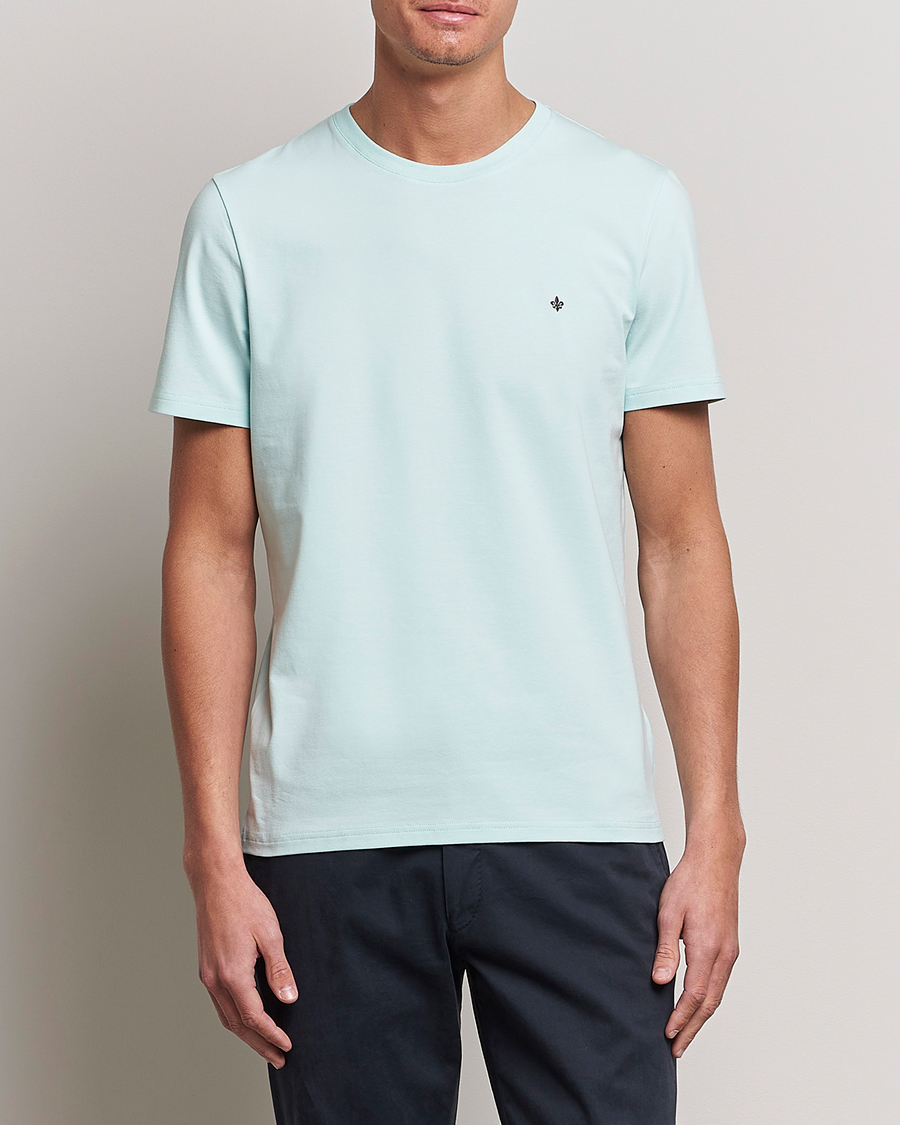 Mies | T-paidat | Morris | James Cotton T-Shirt Turquoise