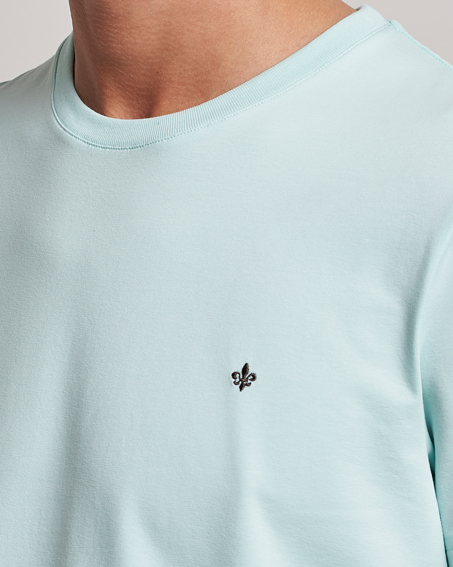 Mies | T-paidat | Morris | James Cotton T-Shirt Turquoise