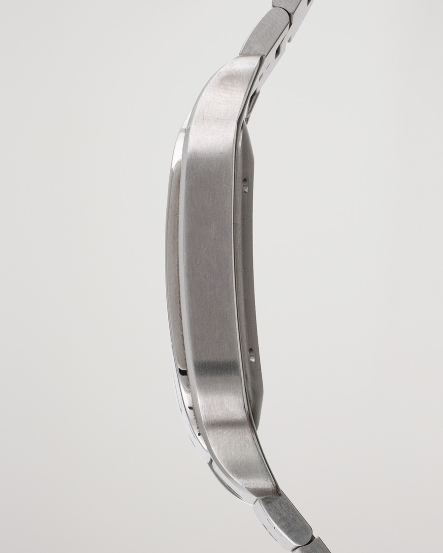 Mies | Pre-Owned & Vintage Watches | Cartier Pre-Owned | Santos De Cartier Steel White