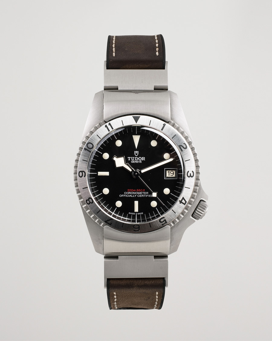 Mies | Pre-Owned & Vintage Watches | Tudor Pre-Owned | Black Bay PO1 70150 Steel Black
