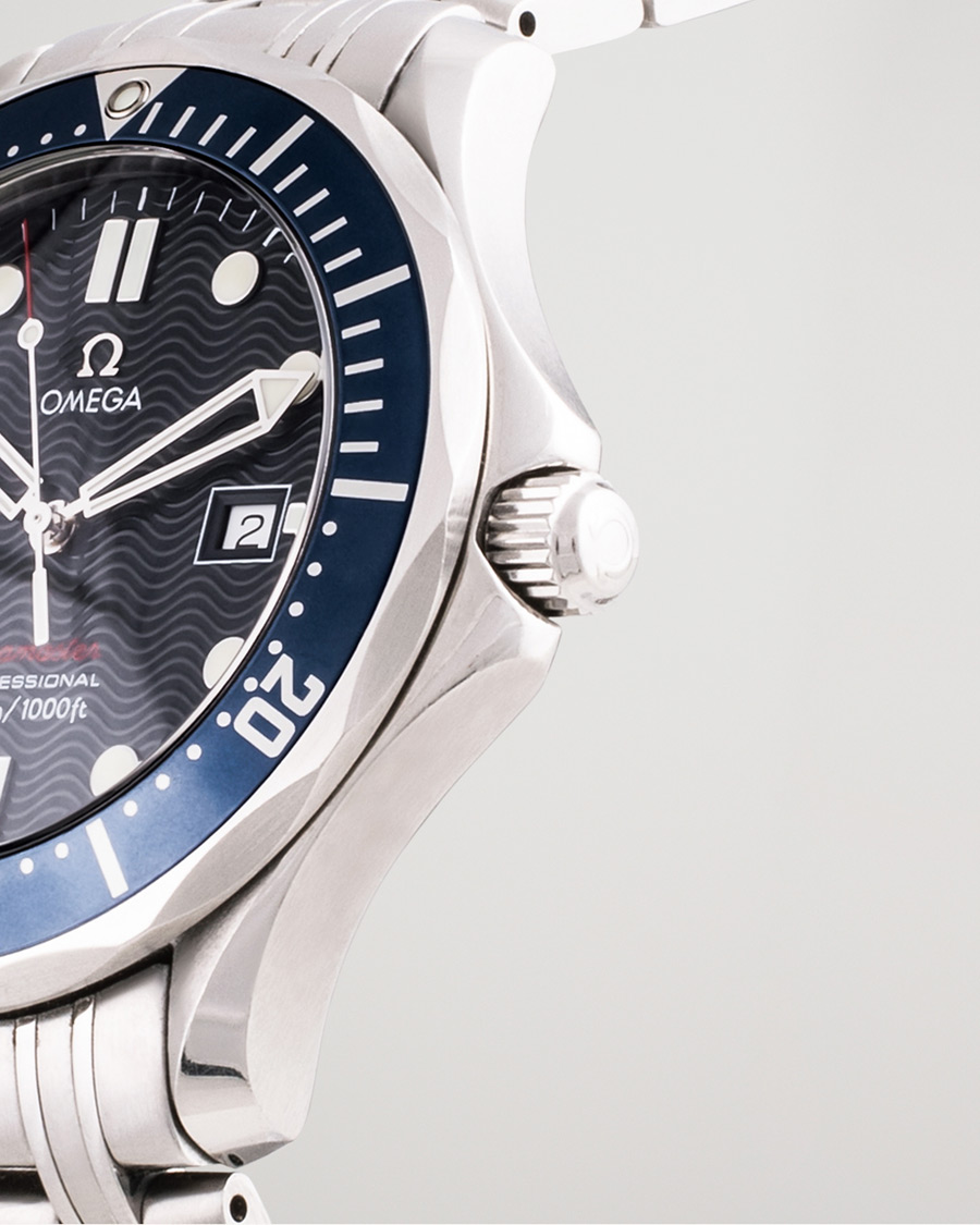 Mies | Pre-Owned & Vintage Watches | Omega Pre-Owned | Seamaster Diver 300M 22218000 Steel Blue