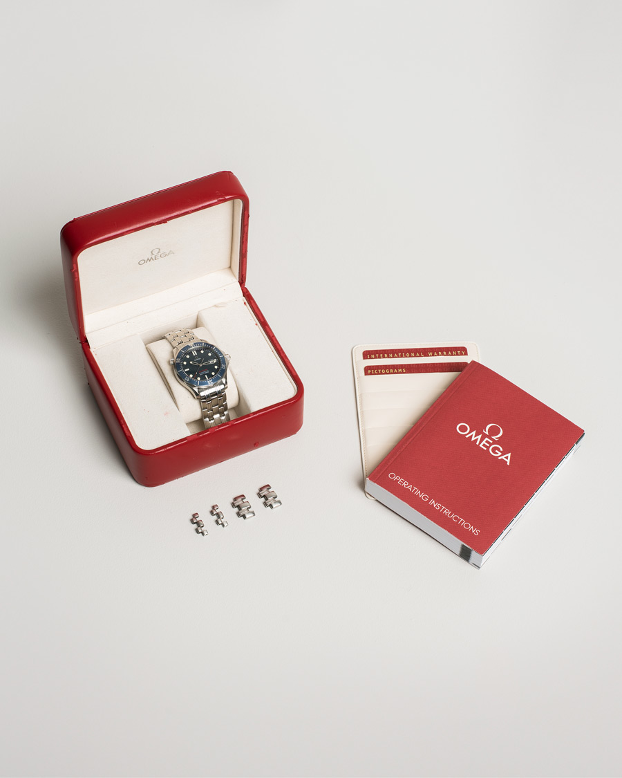 Mies | Pre-Owned & Vintage Watches | Omega Pre-Owned | Seamaster Diver 300M 22218000 Steel Blue