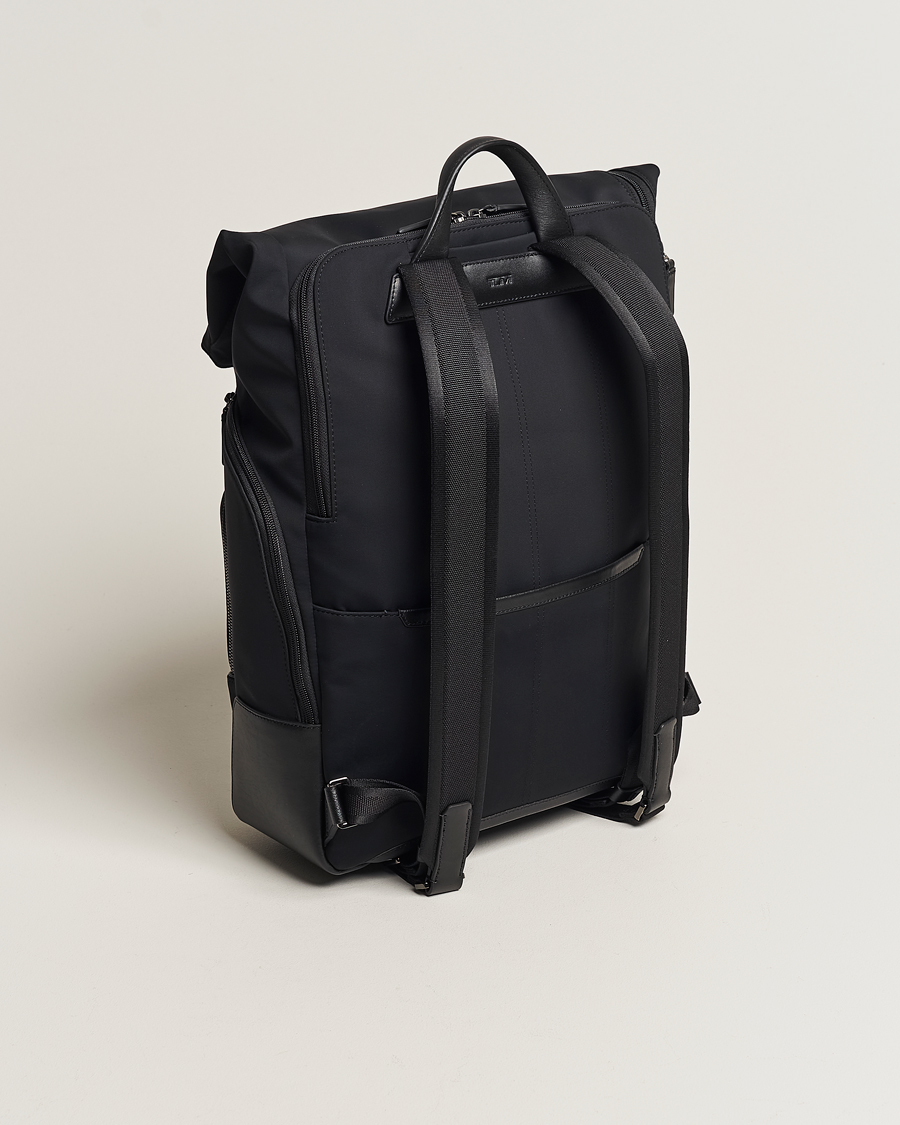 Mies | TUMI Harrison Osborn Roll Top Backpack Black | TUMI | Harrison Osborn Roll Top Backpack Black