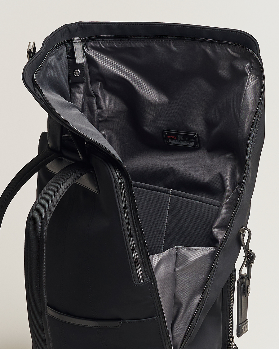 Mies | TUMI Harrison Osborn Roll Top Backpack Black | TUMI | Harrison Osborn Roll Top Backpack Black