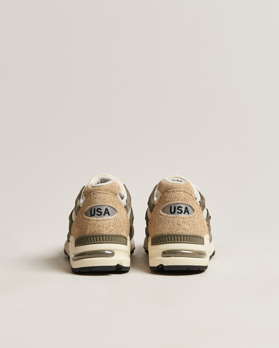Mies | New Balance Made In USA 990 Sneakers Khaki/Beige | New Balance | Made In USA 990 Sneakers Khaki/Beige