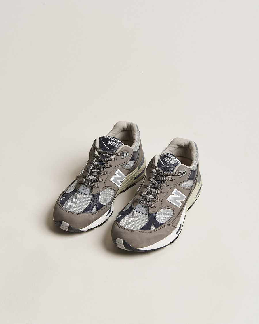Mies | Mokkakengät | New Balance | Made In UK 991 Sneakers Castlerock/Navy
