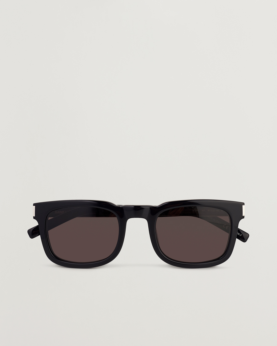 Mies | Neliskulmaiset aurinkolasit | Saint Laurent | SL 581 Sunglasses Black/Silver