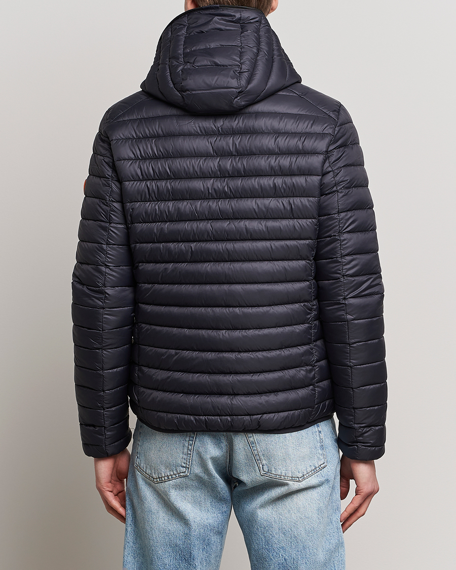 Mies | Takit | Save The Duck | Duffy Lightweight Padded Hood Jacket Black