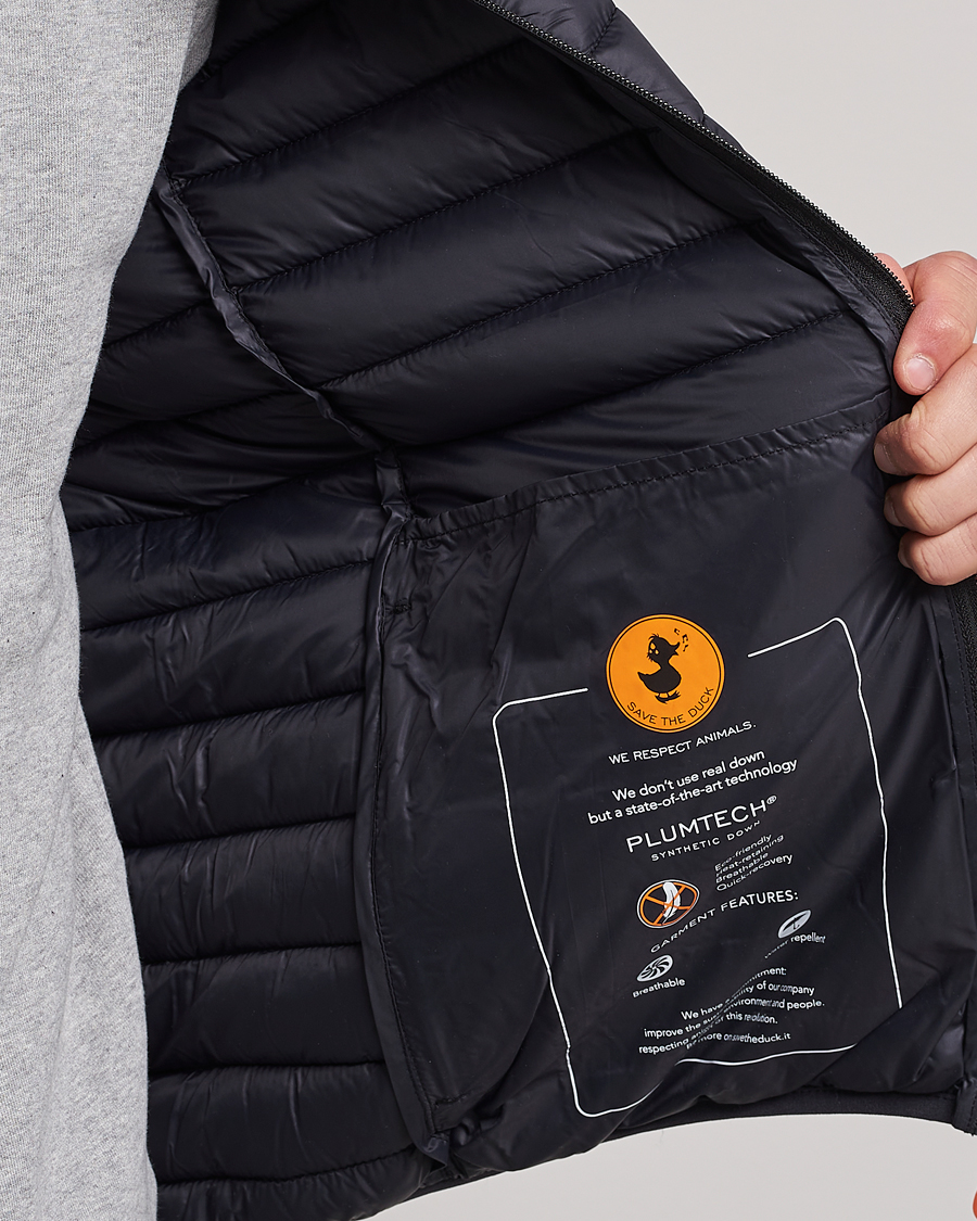 Mies | Takit | Save The Duck | Duffy Lightweight Padded Hood Jacket Black