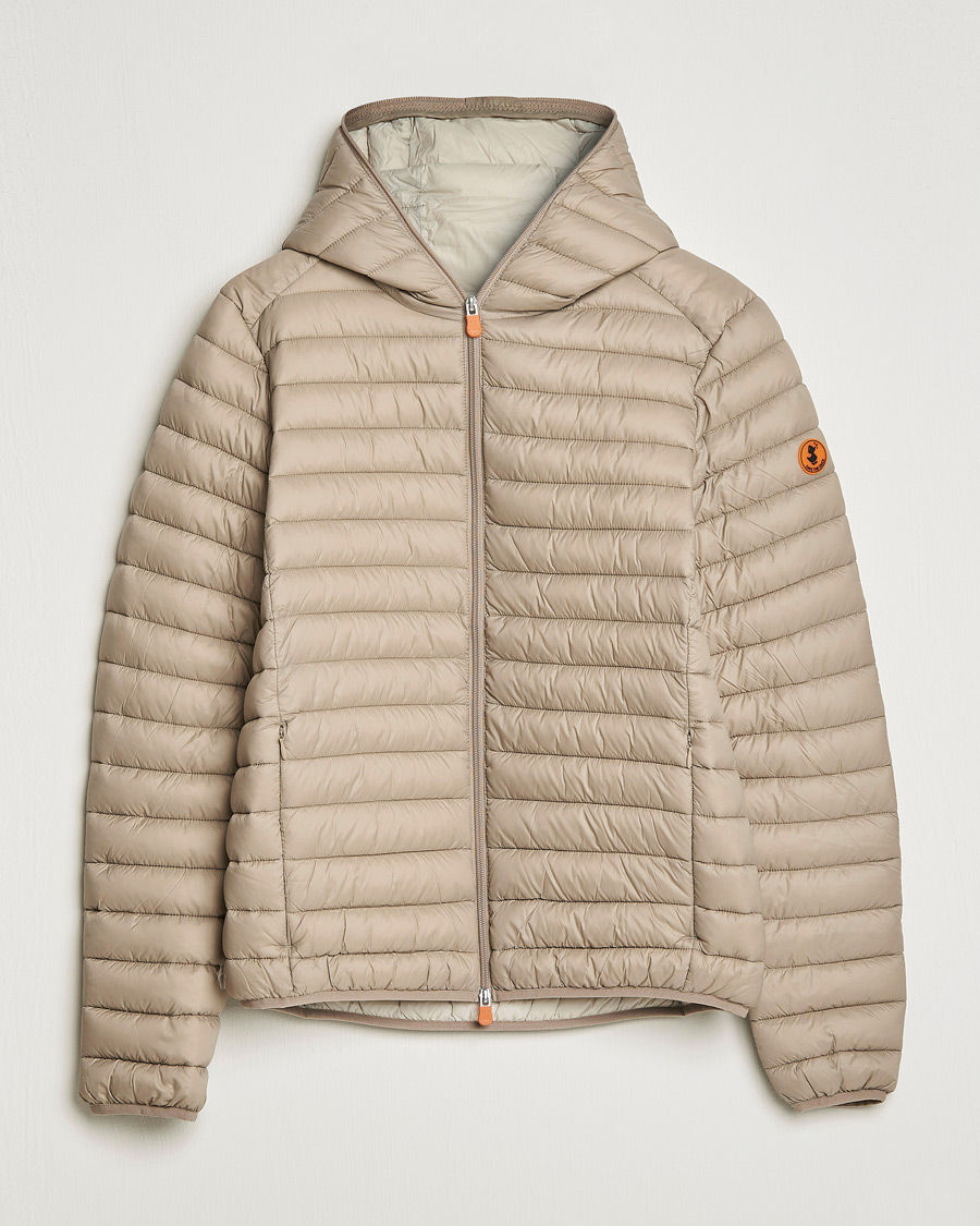 Mies | Takit | Save The Duck | Duffy Lightweight Padded Hood Jacket Dune Beige