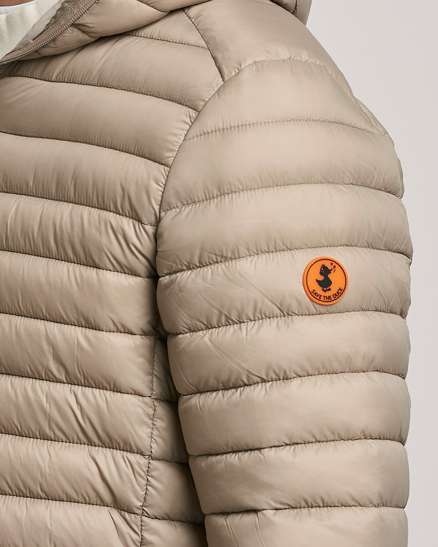 Mies | Takit | Save The Duck | Duffy Lightweight Padded Hood Jacket Dune Beige