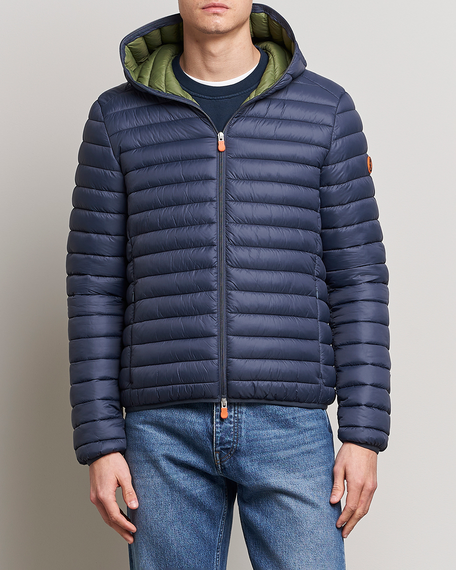Mies | Takit | Save The Duck | Duffy Lightweight Padded Hood Jacket Ombre Blue